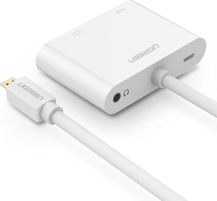 Produktbild Ugreen Micro HDMI auf HDMI / VGA Adapter mit Audio (Micro HDMI, 30 cm)