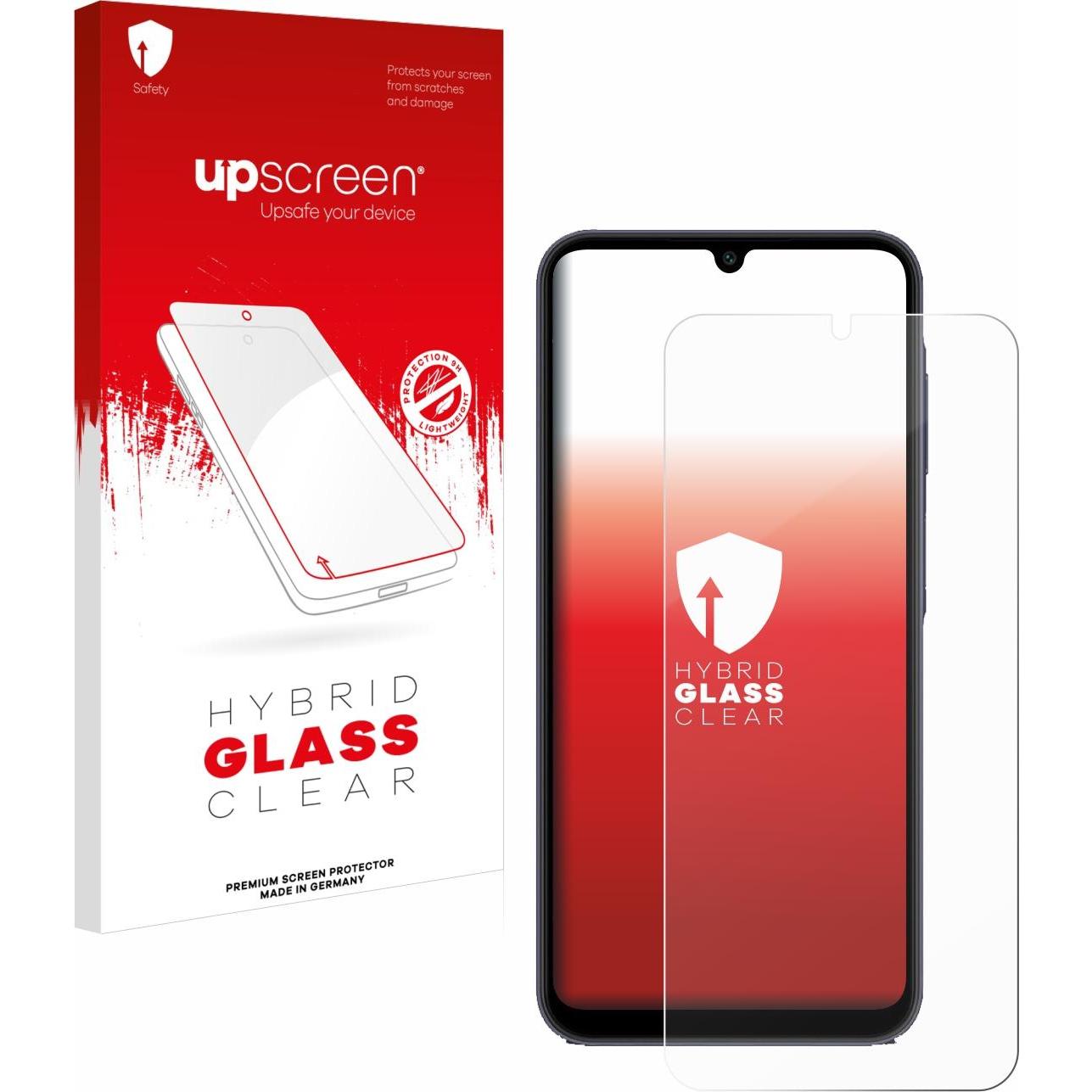upscreen Scratch Shield Panzerglasfolie (1 Stück, Samsung Galaxy A25 5G), Smartphone Schutzfolie, Transparent