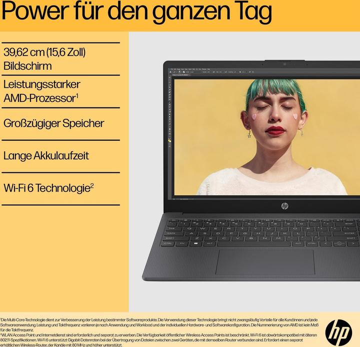 Produktbild HP 15-fc0476ng (15.60", 512 GB, 16 GB, DE, AMD Ryzen 7 7730U)