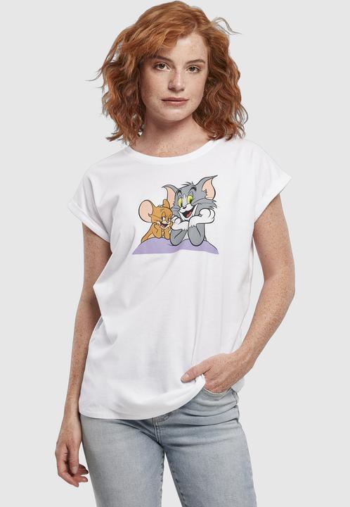 Produktbild Merchcode Ladies Tom & Jerry Pose Tee (XS)