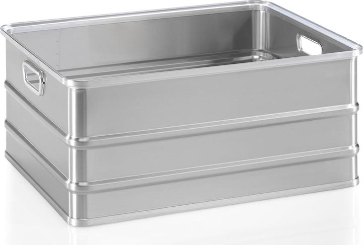 Produktbild Gmöhling Transportkasten, stapelbar, ungelocht, verschiedene Grössen (57.80 cm, 116 l)