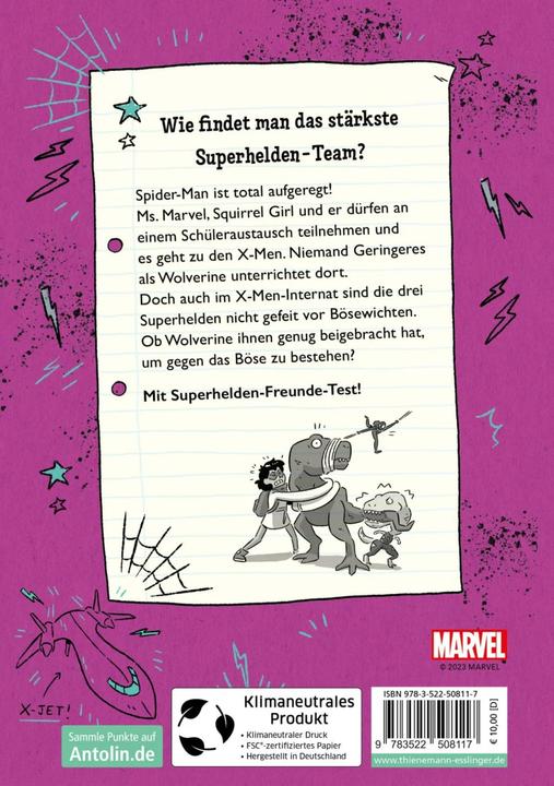 Immagine prodotto Planet Avengers 3: Wolverine, der Superlehrer (Tedesco, James Lancett, Kerstin Fricke, Preeti Chhibber, 2023)