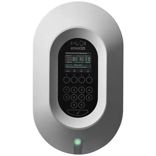 Stag, Stazione di ricarica auto elettriche, EV STAG-EV-WB-11KW - car battery charger 230/400 V AC (L-N / L-L) 3-phase Graphite White (Tipo 2, 11 kW, 1
