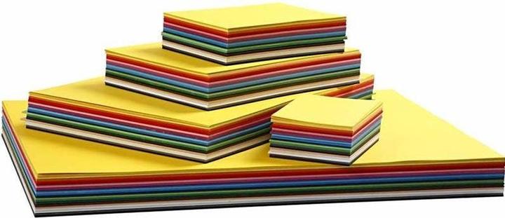 Produktbild Creativ Company Bastelkarton A3 - A6 mehrfarbig, 180 g/m², 1500 Blätter (180 g/m², 1 x)
