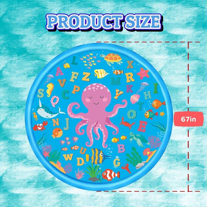 Actual product image Splash Pool Splash Pad Sprinkler