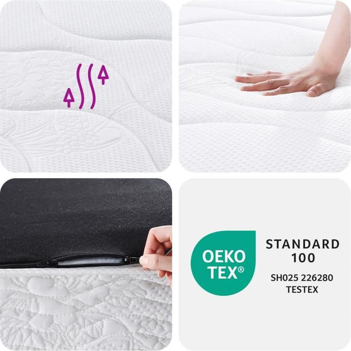 Actual product image vidaXL Bonnell-Federkern-Matratze (90 x 190 cm)