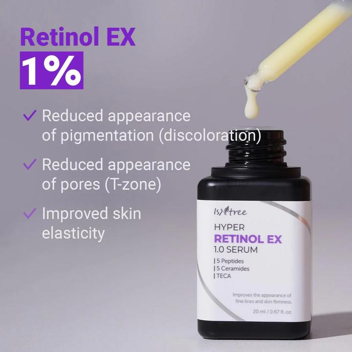 Actual product image Isntree Hyper Retinol Ex 1.0 Serum (20 ml)