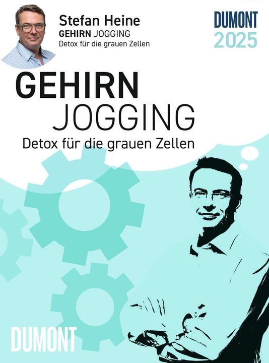 Produktbild Stefan Heine Gehirnjogging 2025 Tagesabreisskalender - 11,8x15,9 - Rätselkalender - Knobelkalender - (Kein Einband, Deutsch)