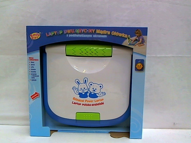 Actual product image Smily Play Laptop Bilingual (8030) (English, Polish)