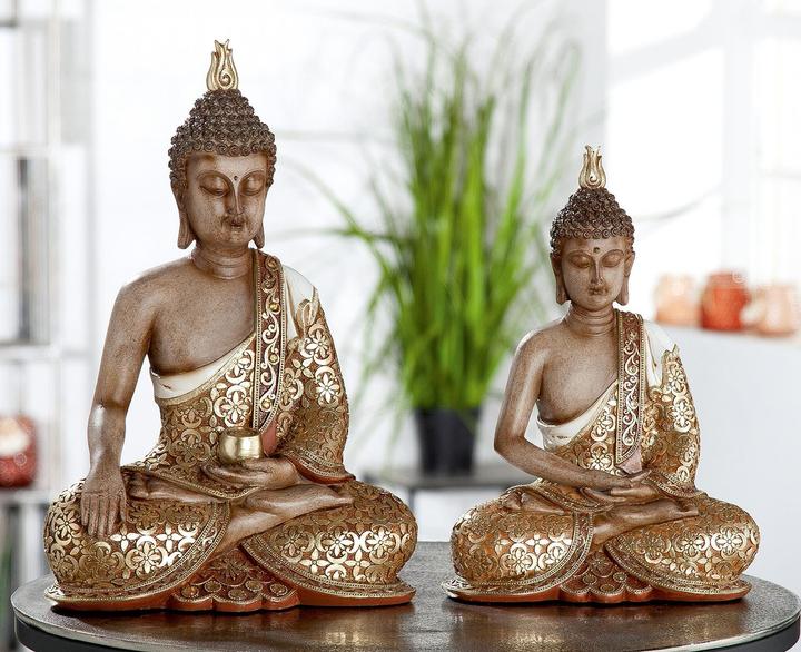 Actual product image Gilde Poly Buddha "Mangala"