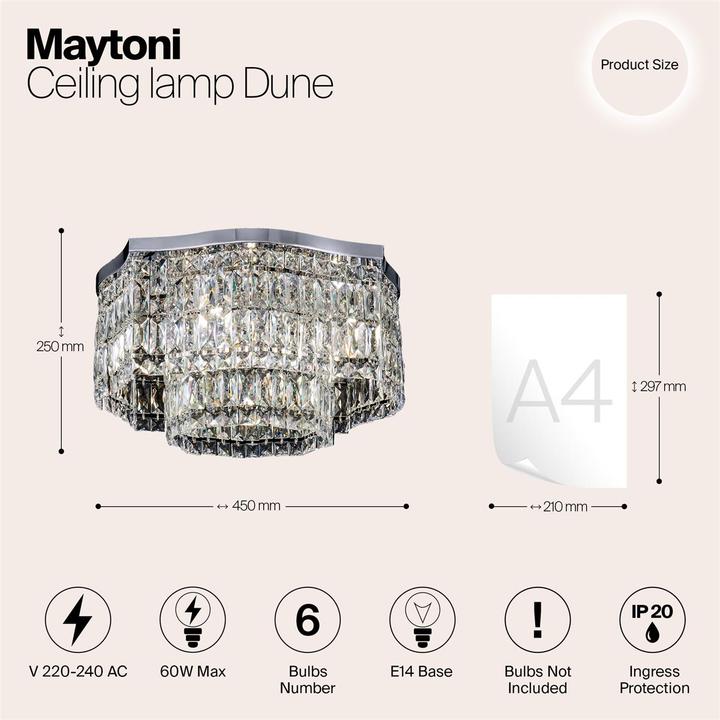 Produktbild Maytoni Dune (45 cm)