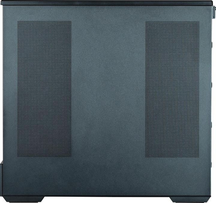 Actual product image Zalman GHE P30 micro-ATX case Tempered Glass Panoramic View - Black/White (mATX, Mini-ITX)