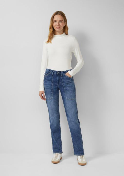 Immagine prodotto s.Oliver Jeans-Hose Jeans Karolin/Regular Fit/Mid Rise/Straight Leg (32)