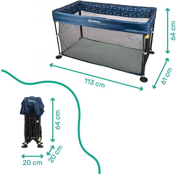 Produktbild Badabulle Easy Clip (60 x 120 cm)