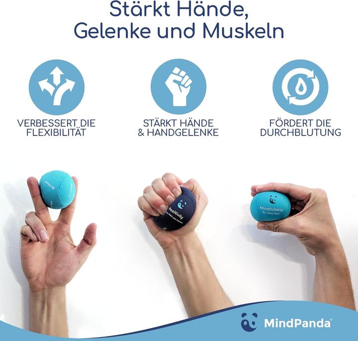 Produktbild MindPanda 3er-Set Gel-Stressball