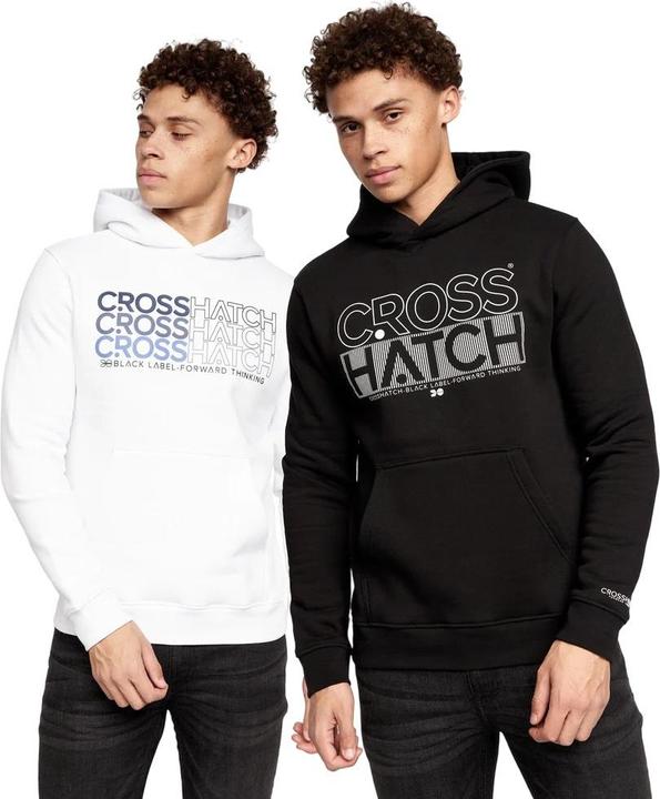 Actual product image Crosshatch Mens Englow Hoodie (Pack of 2) (XL)