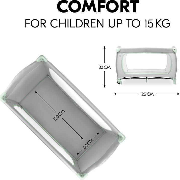 Produktbild Hauck Reisebett XXL-Sparset - Sleep N Play Go Plus (60 x 120 cm)