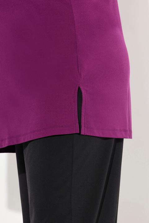 Produktbild Ulla Popken Longshirt, A-Linie, Rundhalsausschnitt (68)