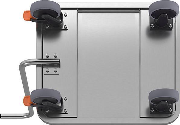 Produktbild kaiserkraft Edelstahl-Griffroller (150 kg)