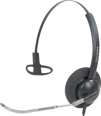 Dacomex Cuffia professionale con tubo vocale -monaurale (Cablato, USB-A)