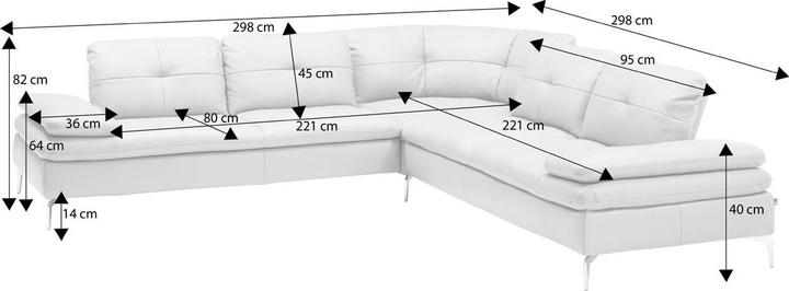 Produktbild Chilliano Carlotta (Ecksofa)