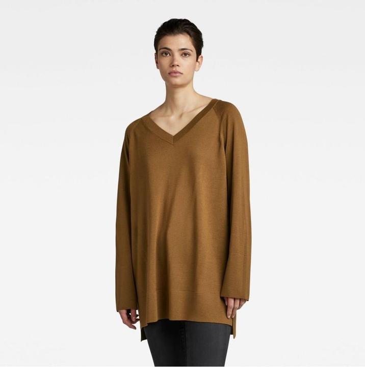 Produktbild G-Star Übergrosser V-Ausschnitt Strickpullover (XS)