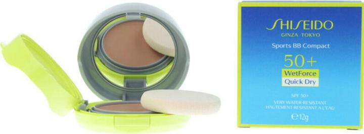 Actual product image Shiseido Sports BB Compact SPF50+ (Very Dark, 12 ml)