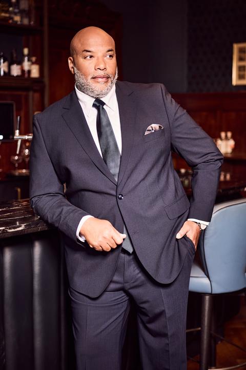 Actual product image JP1880 Classic Two Button Stretch Suit Jacket (31)