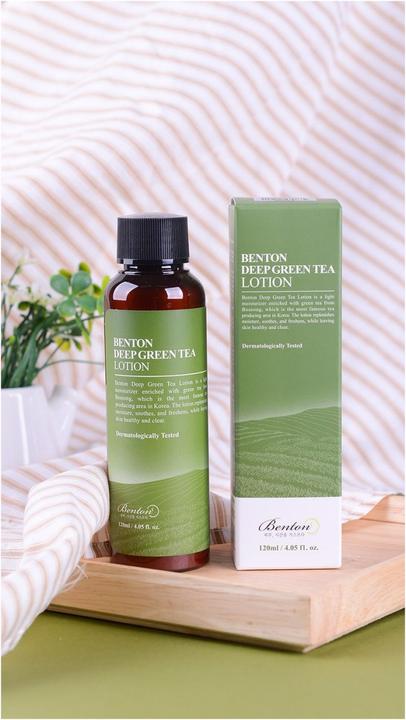 Image du produit Benton Lotion au thé vert profond (120 ml, Crème 24h)
