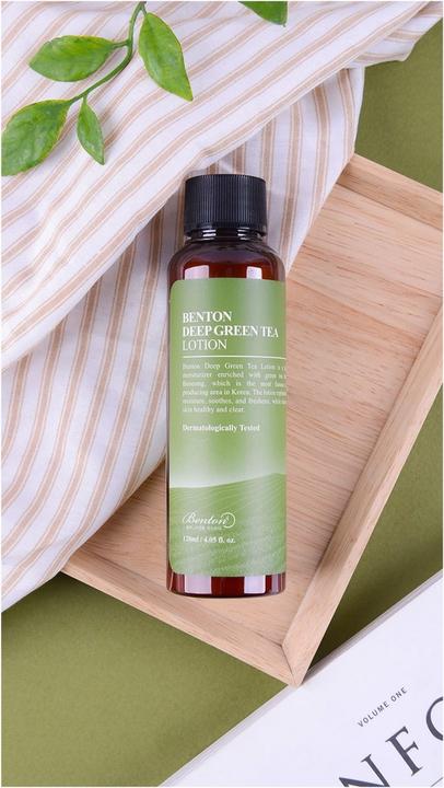 Image du produit Benton Lotion au thé vert profond (120 ml, Crème 24h)