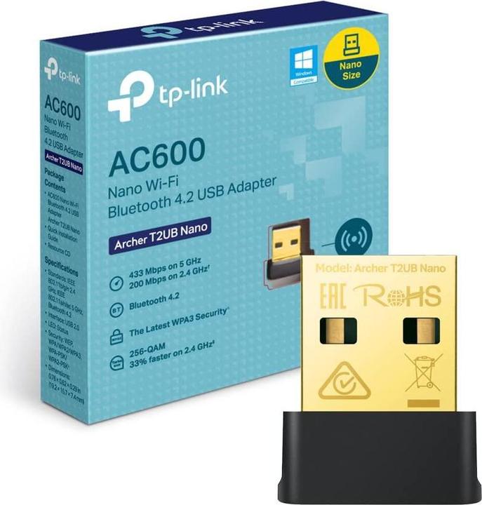 Produktbild TP-Link Archer T2UB Nano (USB 2.0)