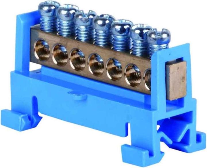 Produktbild Pollmann Sammelklemme N7F2 blaugrau