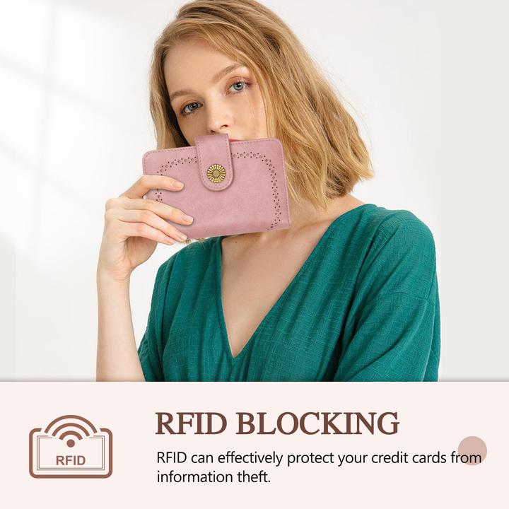 Produktbild Only-Bags.Store Brieftasche Grosse Kapazität PU-Leder Vintage Brieftasche