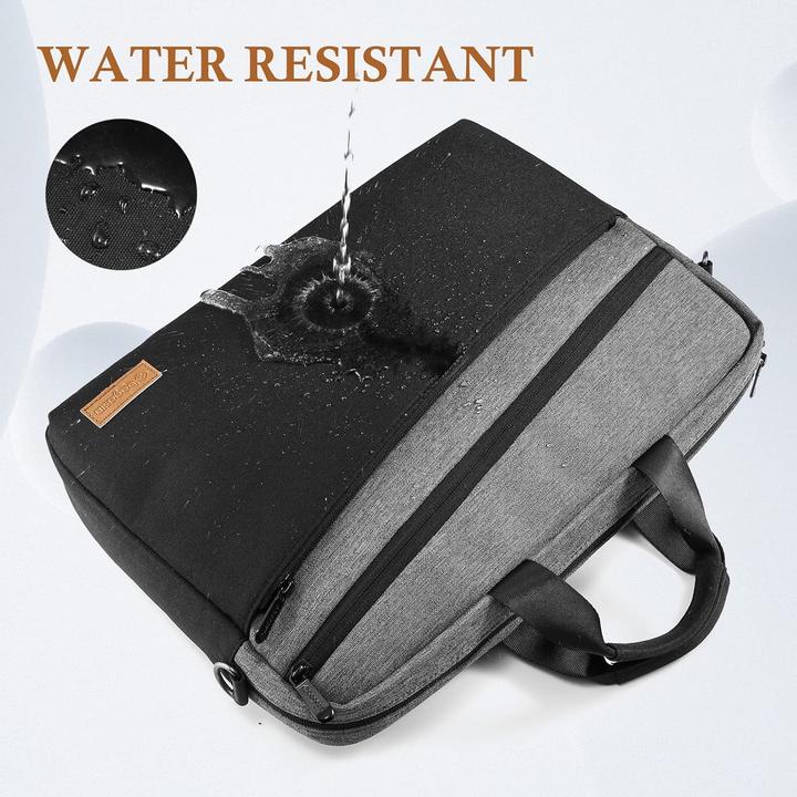Produktbild Only-Bags.Store Laptoptasche Aktentasche für Laptop erweiterbar wasserdicht (17.30")