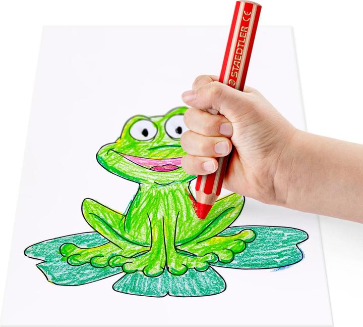 Actual product image Staedtler Coloured pencil case 4pcs neon assorted (4x)