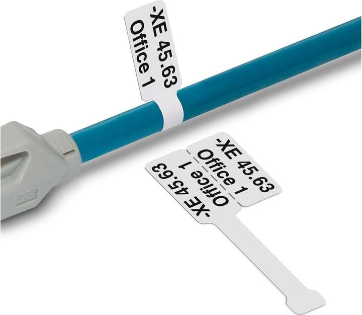 Actual product image Phoenix Contact Cable marking flags (1.90 cm, Black, White)