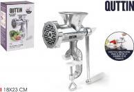 Actual product image Quttin manual meat mincer aluminum