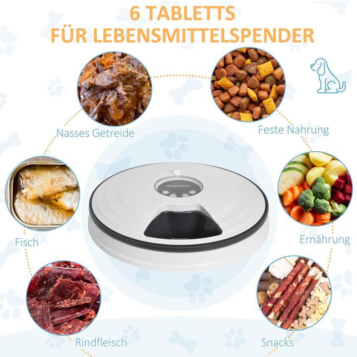 Produktbild PawHut Futterautomat (12.80 cl)