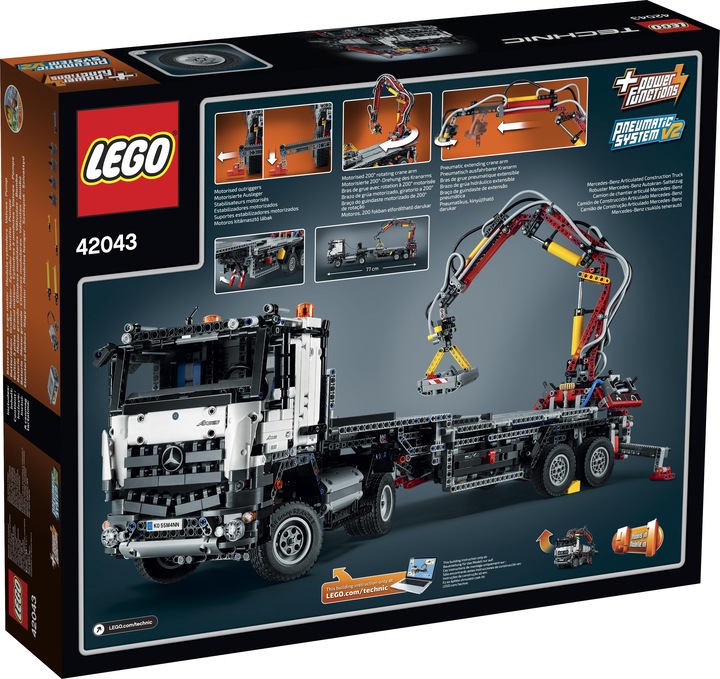 Actual product image LEGO Mercedes-Benz Arocs 3245 (42043, LEGO Technic)
