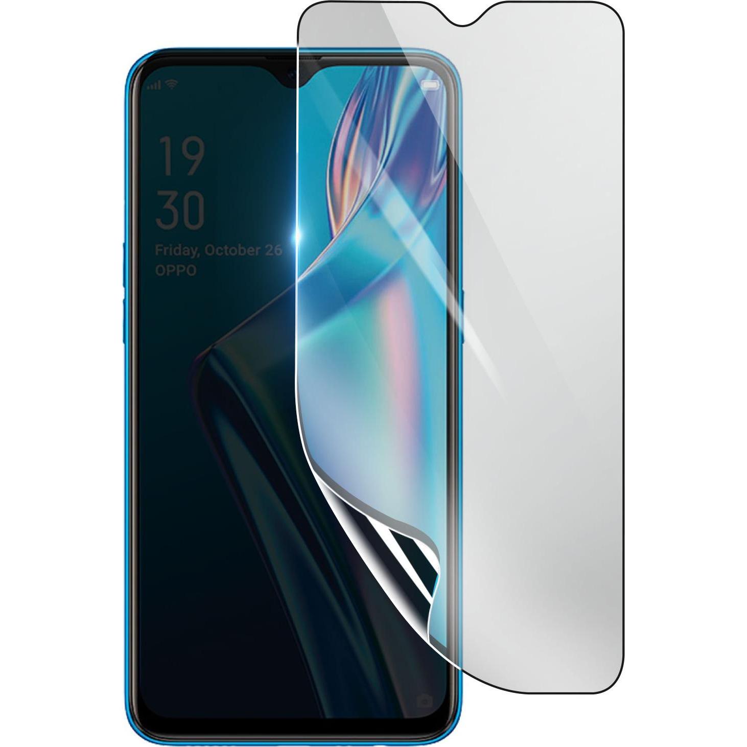 3MK Hydrogel Bildschirmfolie für Oppo A12 (1 Stück, Oppo A12), Smartphone Schutzfolie, Transparent
