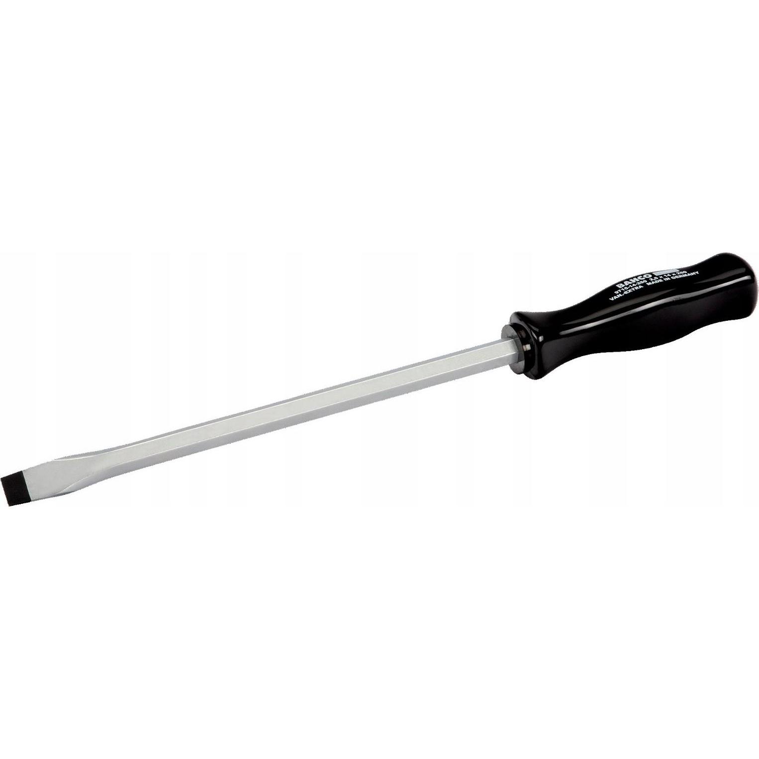 Irimo, Cacciavite, Cacciavite per viti con intaglio, dritto, impugnatura resistente agli urti, 2,5 mm x 14 mm x 250 mm (Porta)