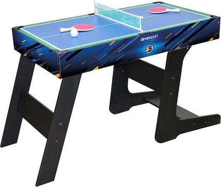 Produktbild BigBuy Fun Multispiel-Tisch Biegsam 4 in 1 115,5 x 63 x 16,8 cm Holz MDF