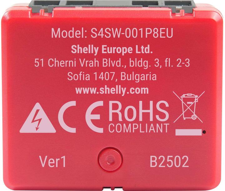 Produktbild Shelly 1PM Mini Gen4 (Schaltaktor)