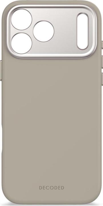 Productafbeelding Decoded Silicone Backcover Apple iPhone 17 Pro Max Soft Taupe (Apple iPhone 17 Pro Max)