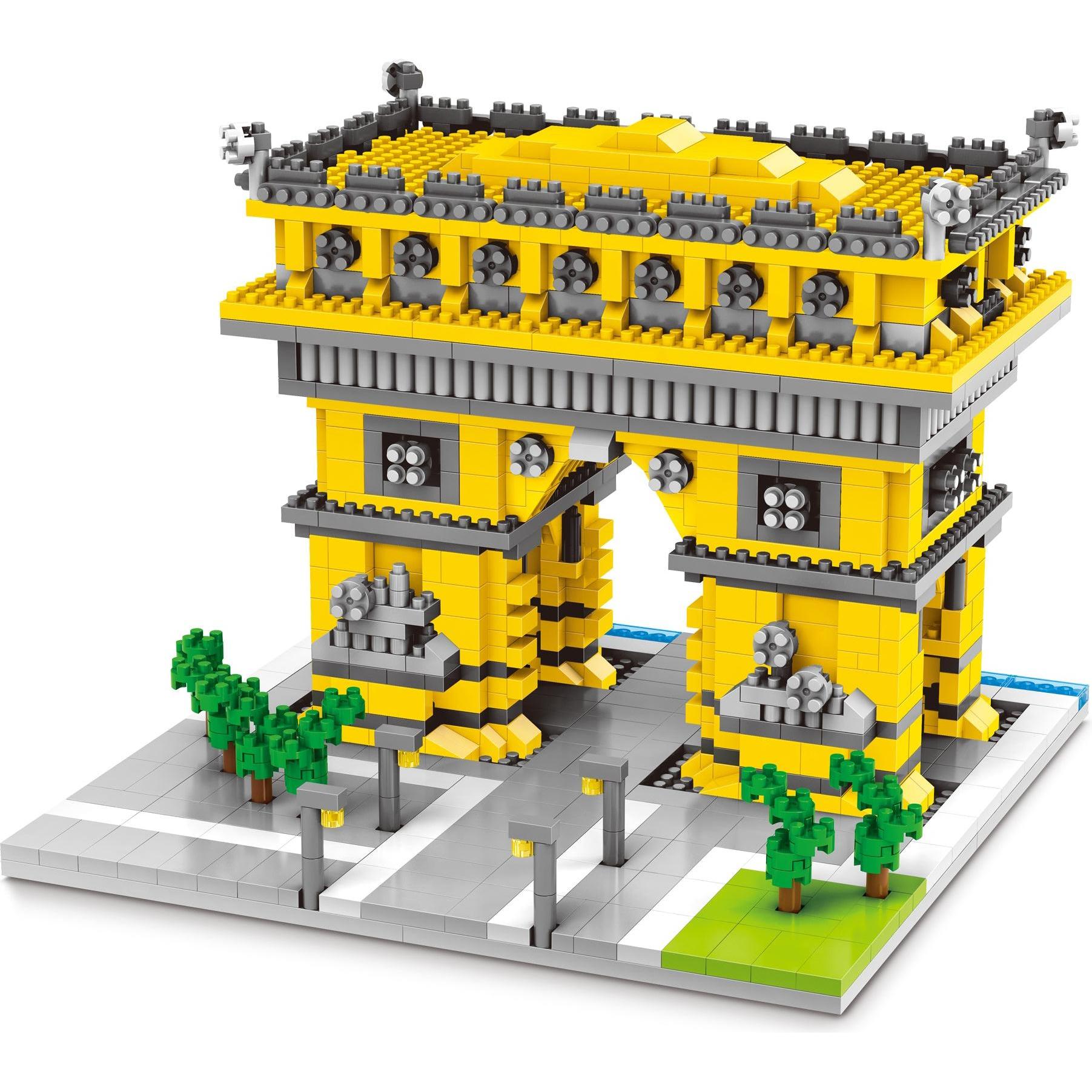 Tinisu Arc de Triomphe Paris Modell LNO Micro-Bricks Bausteine