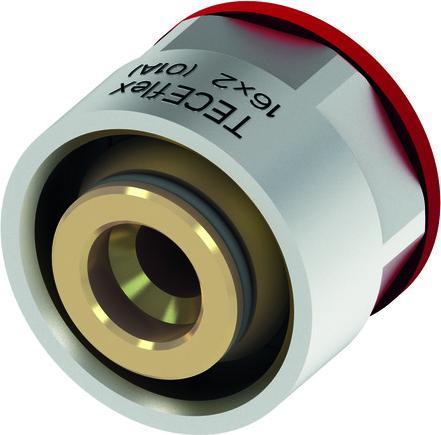 Actual product image TECE TECEflex compression fitting, for solid plastic pipe