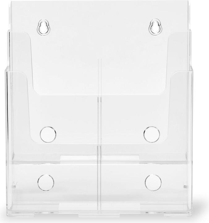 Produktbild Deflecto Prospekthalter "Classic" DIN A4, 2 Fächer (A4)