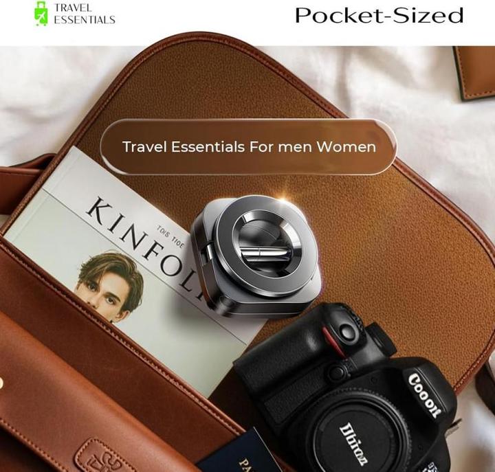 Actual product image Lisen Magnetic Stand Phone Universal, Black