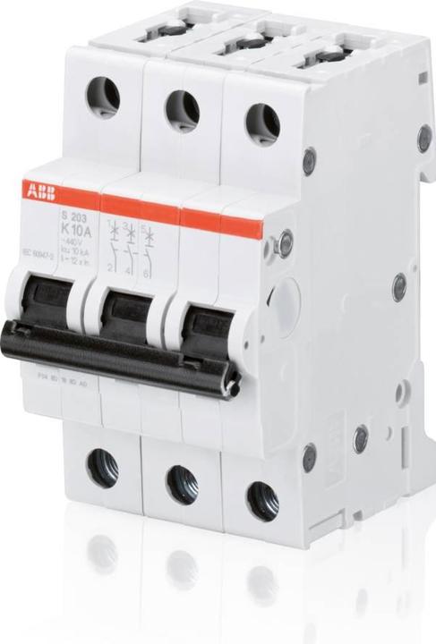 Produktbild ABB S203-K8 Sicherungsautomat System compact 3-polig