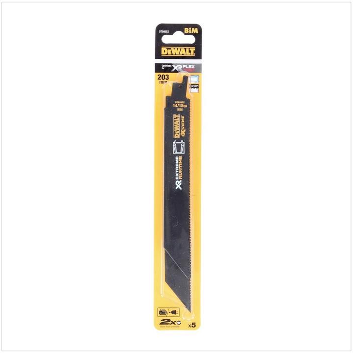 Actual product image DeWalt Sabre saw blade